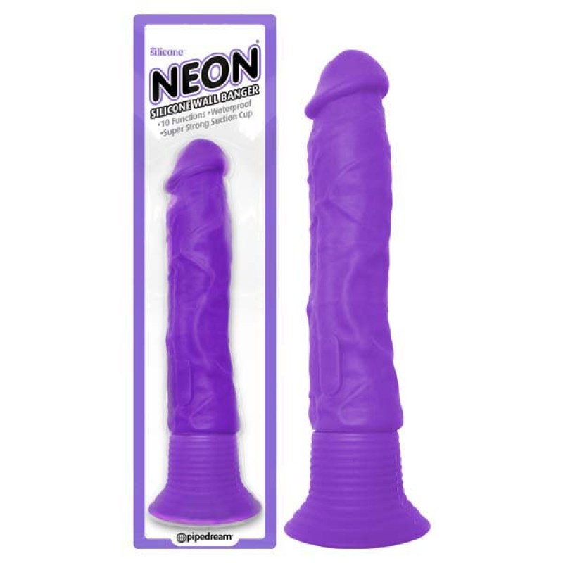 Neon Silicone Wall Banger - Purple